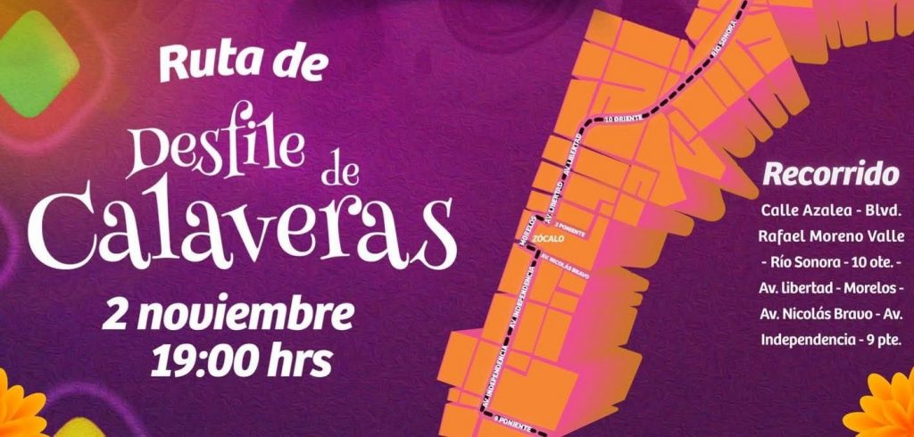 Prepárate para el Desfile de Calaveras Atlixco 2025 ruta del desfile de calaveras atlixco 2025