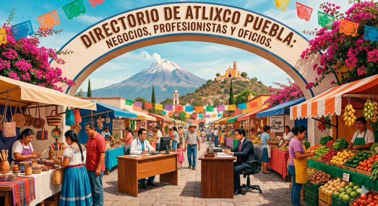 Directorio de Negocios, Profesionistas y Oficios en Atlixco, Puebla