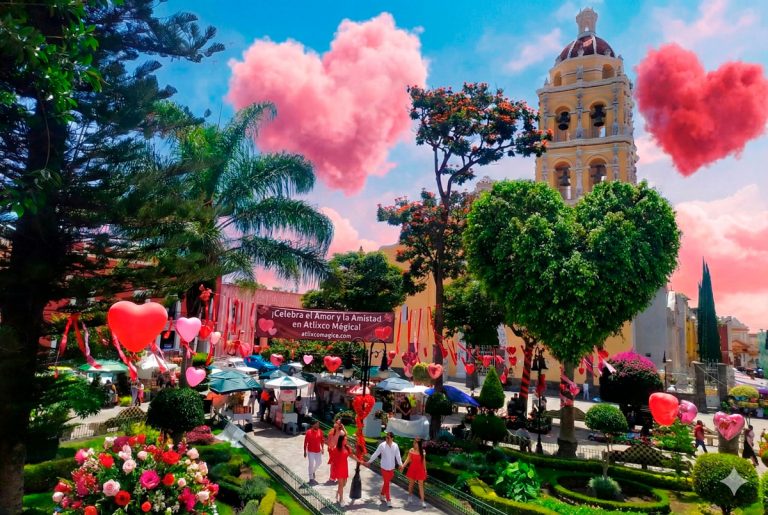 Celebra el 14 de febrero en el corazón de Atlixco